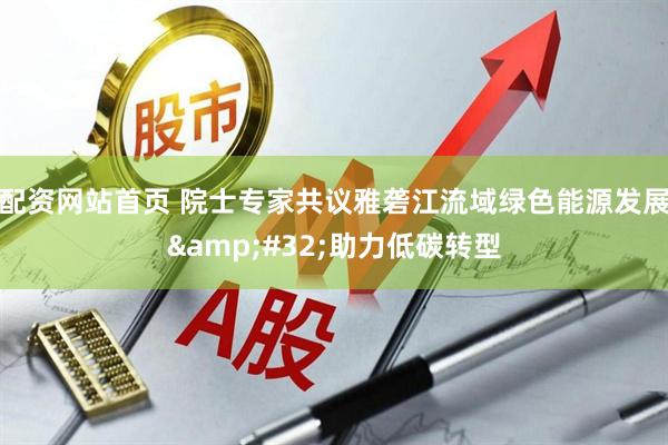 配资网站首页 院士专家共议雅砻江流域绿色能源发展 助力低碳转型