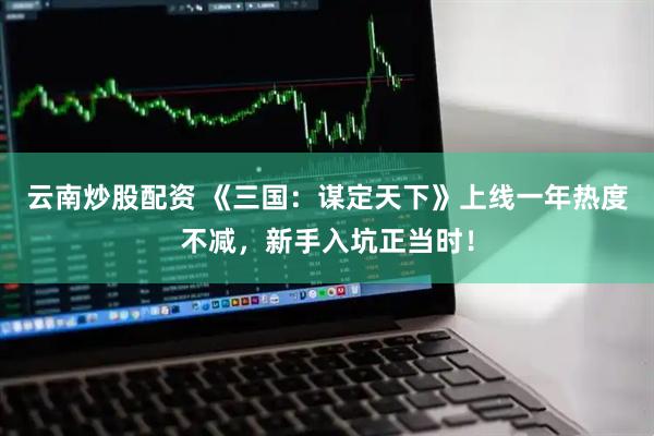 云南炒股配资 《三国：谋定天下》上线一年热度不减，新手入坑正当时！